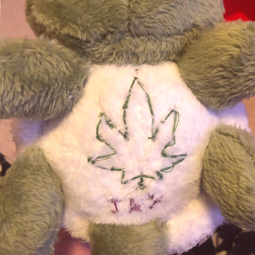 Crush/Stoney Embroidery Example
